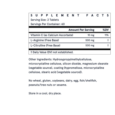 Arginine-Citrulline Sustain